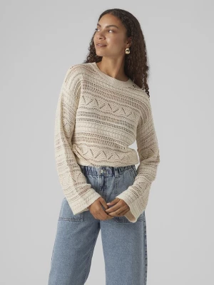 Vero Moda Sweter w kolorze kremowym rozmiar: XS