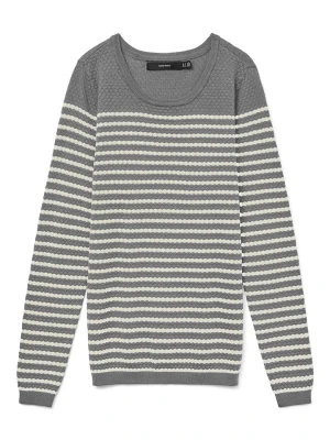 Vero Moda Sweter w kolorze szarym rozmiar: M