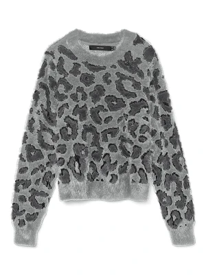 Vero Moda Sweter w kolorze szarym rozmiar: M