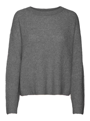 Vero Moda Sweter w kolorze szarym rozmiar: L