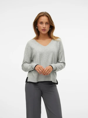 Vero Moda Sweter w kolorze szarym rozmiar: XS