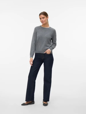 Vero Moda Sweter w kolorze szarym rozmiar: S
