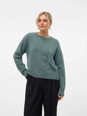 Vero Moda Sweter w kolorze zielonoszarym rozmiar: S