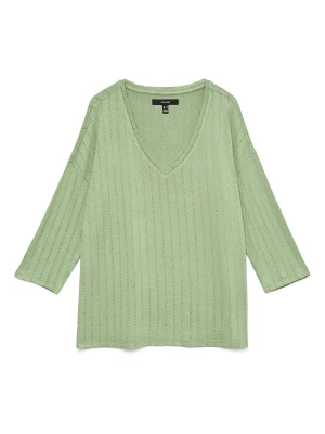 Vero Moda Sweter w kolorze zielonym rozmiar: L