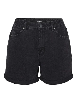 Vero Moda Szorty dżinsowe "Zuri" w kolorze czarnym rozmiar: M