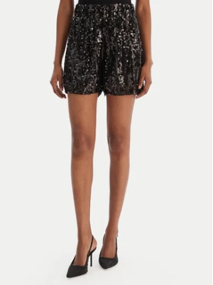 Vero Moda Szorty materiałowe Efa 10335727 Czarny Loose Fit