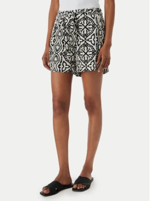 Vero Moda Szorty materiałowe Menny 10323630 Beżowy Regular Fit