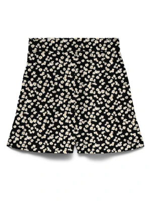 Vero Moda Szorty "Measy joy" w kolorze czarno-beżowym rozmiar: XS
