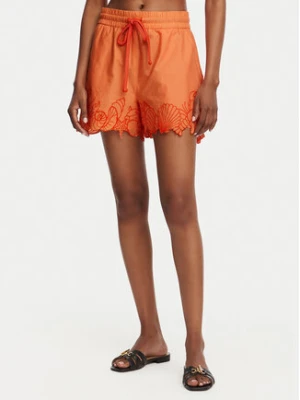Vero Moda Szorty sportowe Lucia 10350997 Pomarańczowy jasny Regular Fit