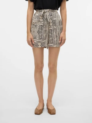 Vero Moda Szorty w kolorze kremowo-czarnym rozmiar: XL