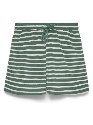 Vero Moda Szorty w kolorze zielono-białym rozmiar: XL
