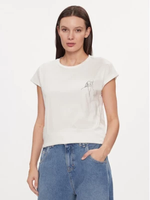 Vero Moda T-Shirt 10298088 Biały Box Fit