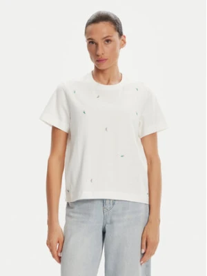 Vero Moda T-Shirt 10325318 Biały Regular Fit