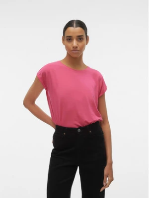 Vero Moda T-Shirt Ava 10284468 Różowy Regular Fit
