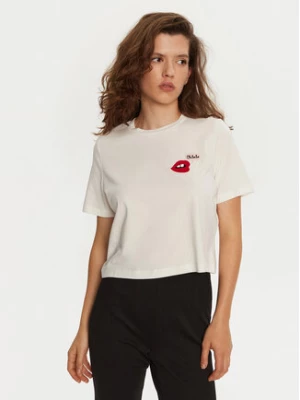 Vero Moda T-Shirt Elena 10326789 Biały Boxy Fit