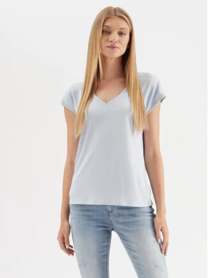 Vero Moda T-Shirt Filli 10247666 Błękitny Regular Fit