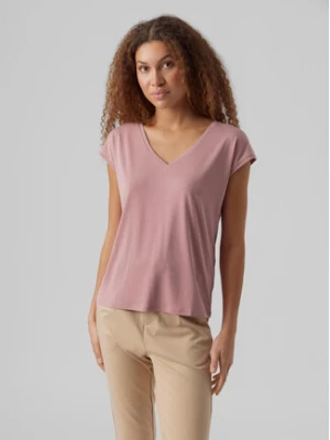 Vero Moda T-Shirt Filli 10247666 Różowy Regular Fit