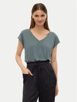 Vero Moda T-Shirt Filli 10247666 Zielony Relaxed Fit