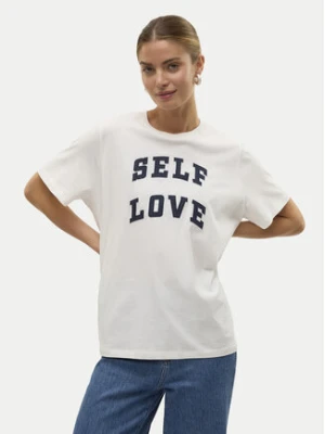 Vero Moda T-Shirt Halle 10321318 Biały Loose Fit