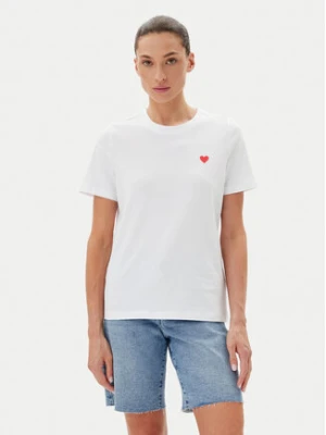 Vero Moda T-Shirt Paulina 10316991 Biały Regular Fit