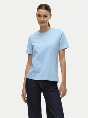 Vero Moda T-Shirt Paulina 10316991 Niebieski Regular Fit