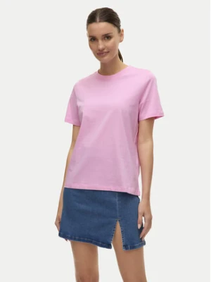 Vero Moda T-Shirt Paulina 10316991 Różowy Regular Fit