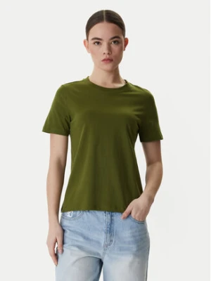 Vero Moda T-Shirt Paulina 10316991 Zielony Regular Fit