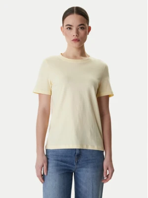 Vero Moda T-Shirt Paulina 10316991 Żółty Regular Fit