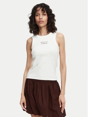 Vero Moda Top Nira 10341982 Biały Slim Fit