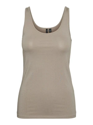 Vero Moda Top w kolorze beżowym rozmiar: XL