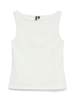 Vero Moda Top w kolorze białym rozmiar: M