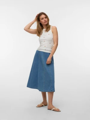 Vero Moda Top w kolorze białym rozmiar: L