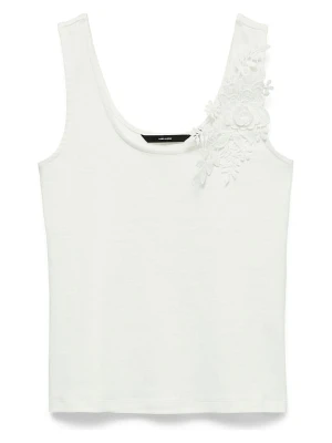 Vero Moda Top w kolorze białym rozmiar: L