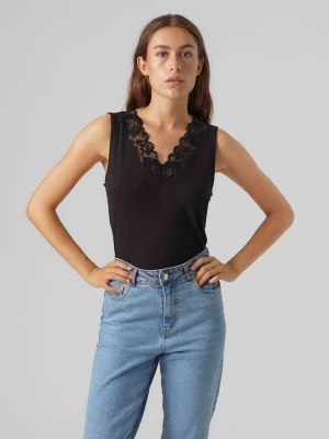 Vero Moda Top w kolorze czarnym rozmiar: XS