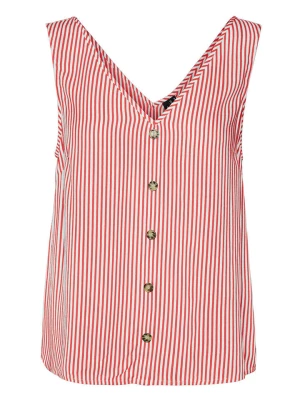 Vero Moda Top w kolorze czerwonym rozmiar: M