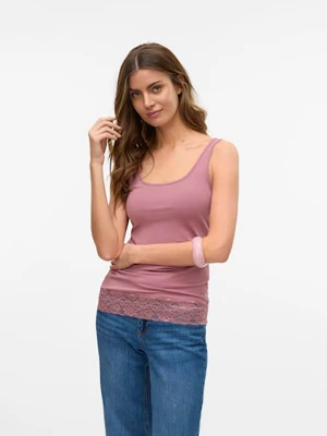 Vero Moda Top w kolorze jagodowym rozmiar: XL