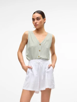 Vero Moda Top w kolorze jasnozielonym rozmiar: M