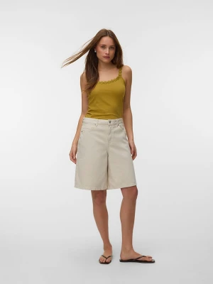 Vero Moda Top w kolorze oliwkowym rozmiar: XL