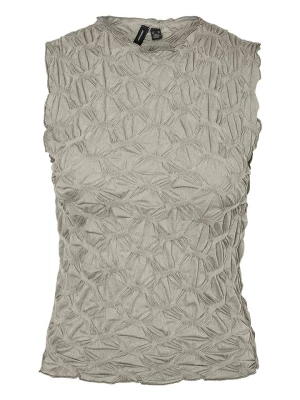 Vero Moda Top w kolorze szarym rozmiar: XS