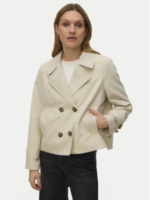 Vero Moda Trencz Chloemia 10308267 Beżowy jasny Regular Fit