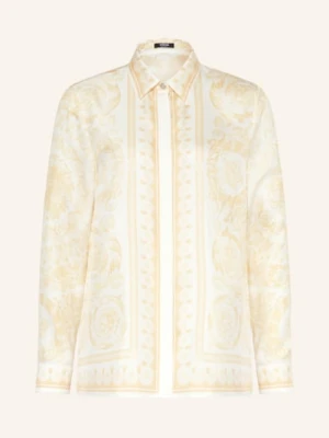 Versace Bluzka Koszulowa Barocco Z Jedwabiu gold