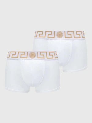 Versace bokserki 2-pack męskie kolor biały AU10181 1A10011