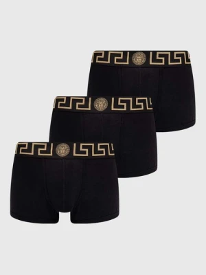 Versace bokserki 3-pack męskie kolor czarny AU10326 1A10011