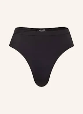 Versace Dół Od Bikini Z Wysokim Stanem schwarz