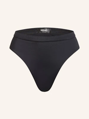 Versace Dół Od Bikini Z Wysokim Stanem schwarz