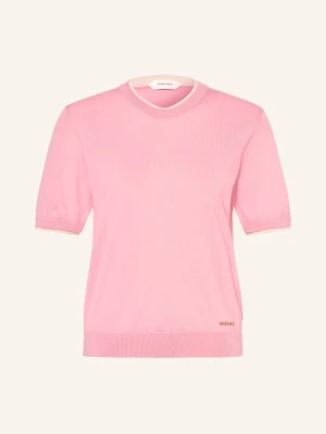 Versace Dzianinowa Koszulka rosa różowy