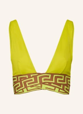 Versace Góra Od Bikini Bralette gelb