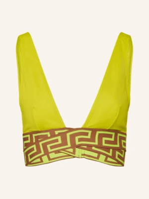 Versace Góra Od Bikini Bralette gelb