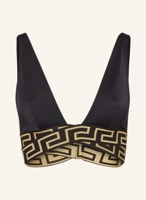 Versace Góra Od Bikini Bralette schwarz