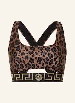 Versace Góra Od Bikini Bustier braun